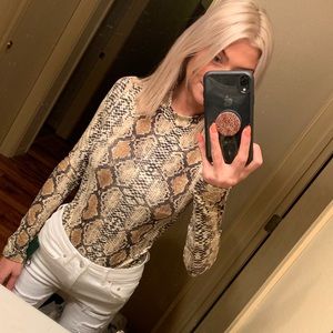 Snake skin bodysuit